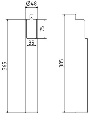 Hülse für Betonierkonsole - Art.Nr. 11295-1 – Bild 3