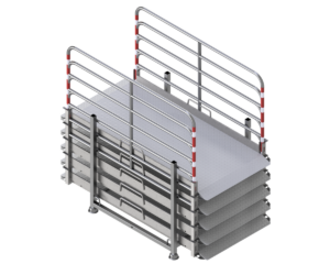 Grabenbrückenset aus Aluminium - Art.Nr. 20281-SET