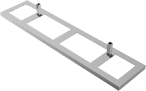 Aufsatzteil an Traverse für 16 Fußplatten - Art.Nr. 32000-A – Bild 3