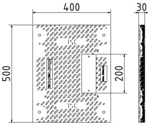 Bodenschwelle Typ NOX - Art.Nr. 3392-30 – Bild 4