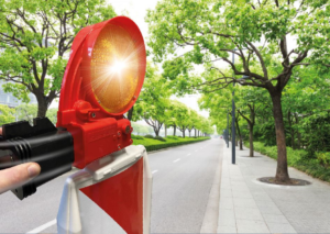 BASt Bakenleuchte Powernox Lichtaustritt einseitig rot - Art.Nr. 33NOXR1 – Bild 5