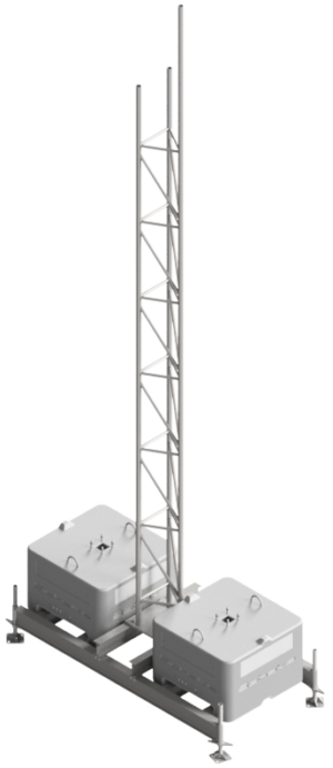 Aufstellvorrichtung mit Gittermast - Art.Nr. 35350-SETM