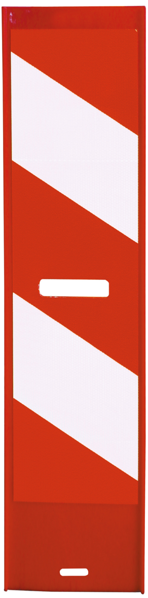 Flachbake Folie Typ RA2/B doppelseitig rechts- / linksweisend rot / weiß - Art.Nr. 36050/2 – Bild 2