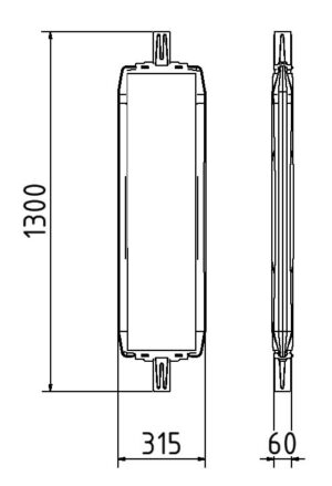 Kunststoffbake Typ 60W - Art.Nr. 36055W3R – Bild 2