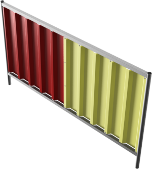 Mobilzaun Trapez - Art.Nr. 3B1222RG – Bild 3