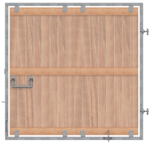 Einzelteile Holzbauzauntor - Art.Nr. 3B161TFL