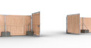 Einzelteile Holzbauzauntor - Art.Nr. 3B161TFL – Bild 3