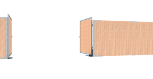 Holzbauzauntor mit robuster Stahlkonstruktion - Art.Nr. 3B161T – Bild 8