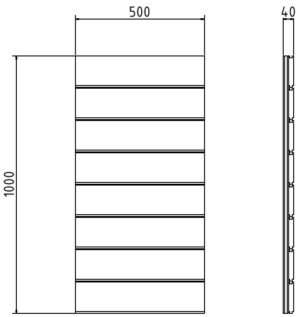 Eck-Holzbrüstungs-Element - Art.Nr. 3B165E-10 – Bild 2