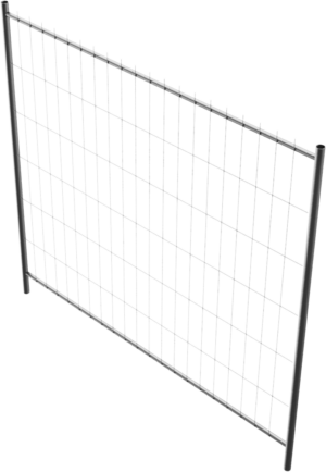 Mobilzaun „Standard” Höhe: 2,00 m AusgleichselementBreite: 2,20 m - Art.Nr. 3B2022 – Bild 3