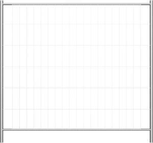 Mobilzaun "Profi" Ausgleichselement ohne Haken und Ösen Breite: 2,20 m, Höhe: 2,00 m - Art.Nr. 3B2023 – Bild 2