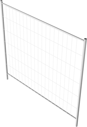 Mobilzaun "Profi" Ausgleichselement ohne Haken und Ösen Breite: 2,20 m, Höhe: 2,00 m - Art.Nr. 3B2023 – Bild 3