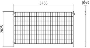 Mobilzaun „Standard Pro” - Art.Nr. 3B2035PROH – Bild 2