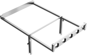 Schaftrohr Adaptierung für 20 Schaftrohre + Schilder - Art.Nr. 3B214-1