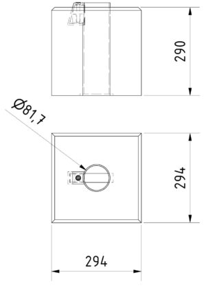Betonklotz für Schilderpfosten - Art.Nr. 3F176