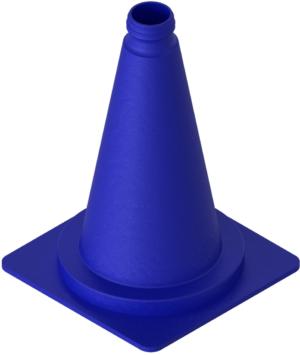 Leitkegel blau - Art.Nr. 3L320B-0