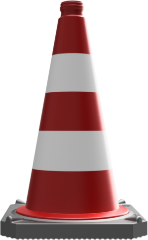 Leitkegel zweiteilig - Art.Nr. 3L530RS2 – Bild 2