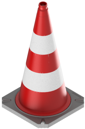 Leitkegel zweiteilig nach TL - Art.Nr. 3L730TL2