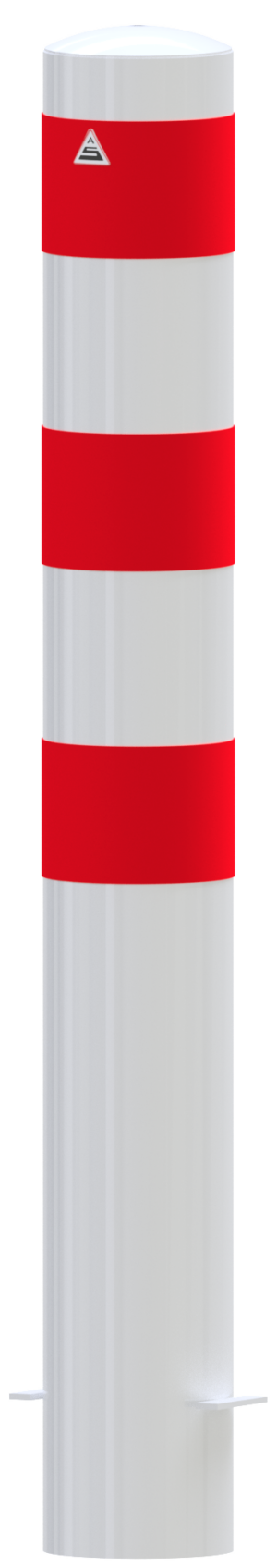 Absperrpoller Stahlrohr Ø 152 x 3,2 mm ortsfest zum Einbetonieren - Art.Nr. 40150B