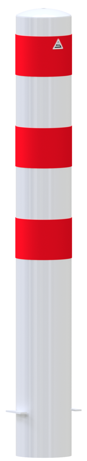 Absperrpoller Stahlrohr Ø 152 x 3,2 mm ortsfest zum Einbetonieren - Art.Nr. 40150B – Bild 3