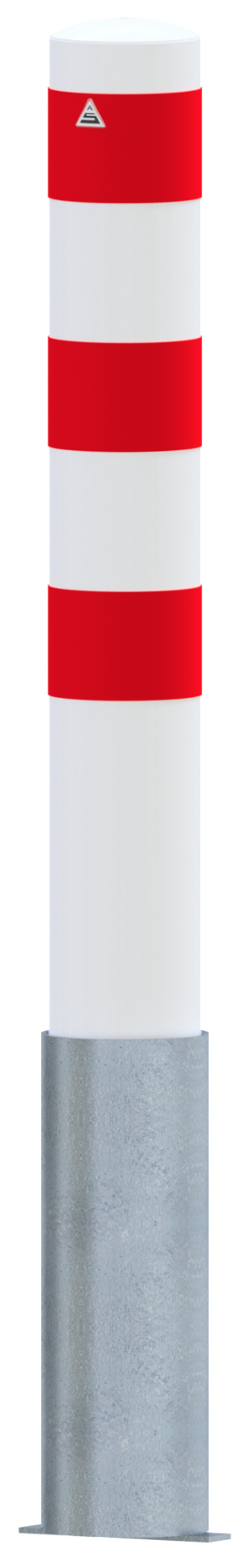 Absperrpoller Stahlrohr Ø 152 x 3,2 mm herausnehmbar ohne Verschluss - Art.Nr. 40151HB