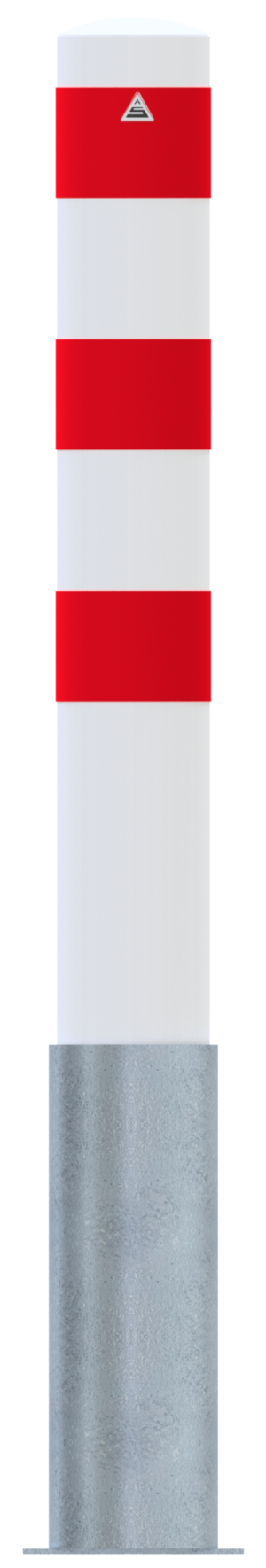 Absperrpoller Stahlrohr Ø 152 x 3,2 mm herausnehmbar ohne Verschluss - Art.Nr. 40151HB – Bild 2