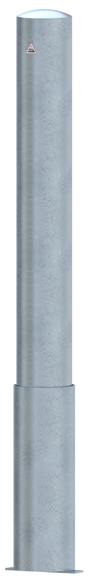 Absperrpoller Stahlrohr Ø 152 x 3,2 mm herausnehmbar ohne Verschluss - Art.Nr. 40151H