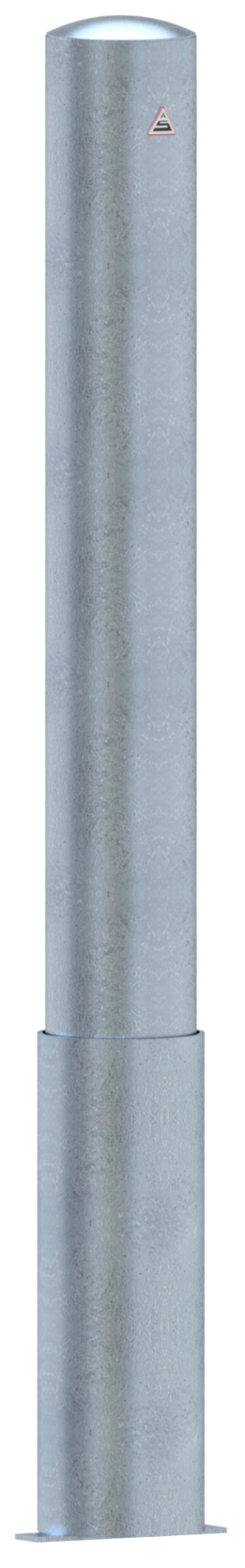 Absperrpoller Stahlrohr Ø 152 x 3,2 mm herausnehmbar ohne Verschluss - Art.Nr. 40151H – Bild 3