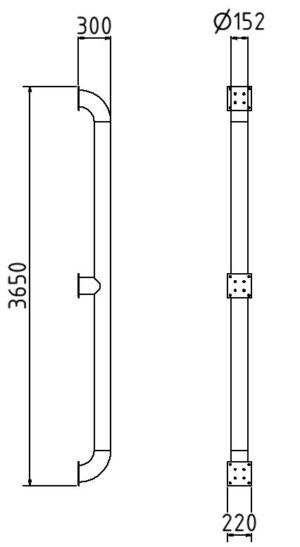 LKW Einfahrhilfe - Art.Nr. 40157G – Bild 2