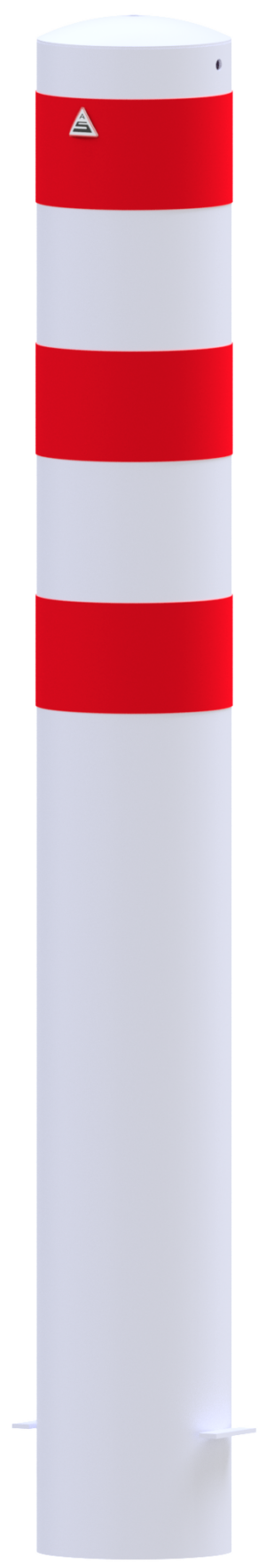Absperrpoller Stahlrohr Ø 193 x 3,6 mm ortsfest zum Einbetonieren - Art.Nr. 40191B