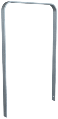 Anlehnbügel aus Flachstahl 50 x 12 mm in gebogener Ausführung - Art.Nr. 4050_075