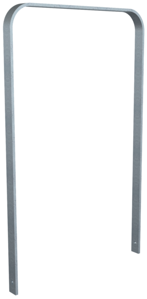 Anlehnbügel aus Flachstahl 50 x 12 mm in gebogener Ausführung - Art.Nr. 4050_075