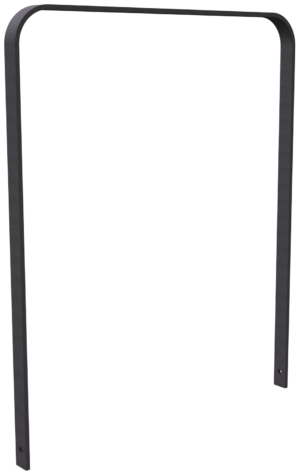Anlehnbügel aus Flachstahl 50 x 12 mm in gebogener Ausführung - Art.Nr. 4050_100B