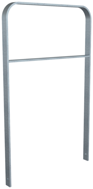 Anlehnbügel aus Flachstahl 50 x 12 mm in gebogener Ausführung - Art.Nr. 4051_075