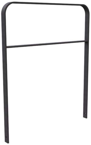 Anlehnbügel aus Flachstahl 50 x 12 mm in gebogener Ausführung - Art.Nr. 4051_100B