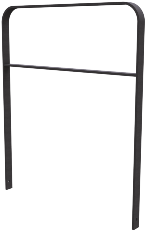 Anlehnbügel aus Flachstahl 50 x 12 mm in gebogener Ausführung - Art.Nr. 4051_100B – Bild 3