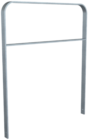 Anlehnbügel aus Flachstahl 50 x 12 mm in gebogener Ausführung - Art.Nr. 4051_100