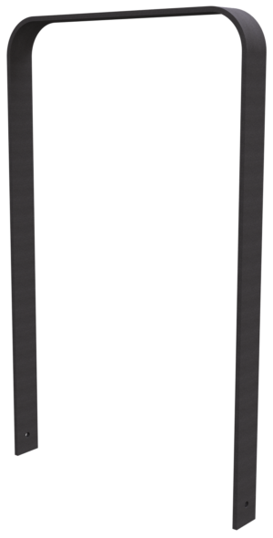 Anlehnbügel aus Flachstahl 80 x 12 mm in gebogener Ausführung - Art.Nr. 4052_075B – Bild 3