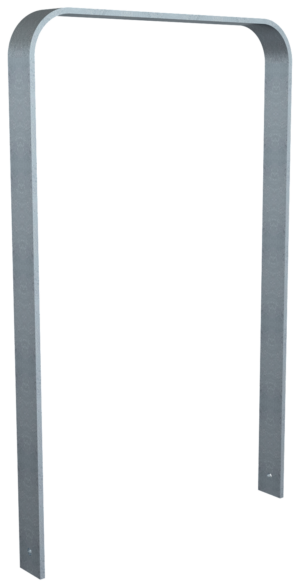 Anlehnbügel aus Flachstahl 80 x 12 mm in gebogener Ausführung - Art.Nr. 4052_075