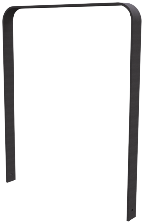 Anlehnbügel aus Flachstahl 80 x 12 mm in gebogener Ausführung - Art.Nr. 4052_100B – Bild 3