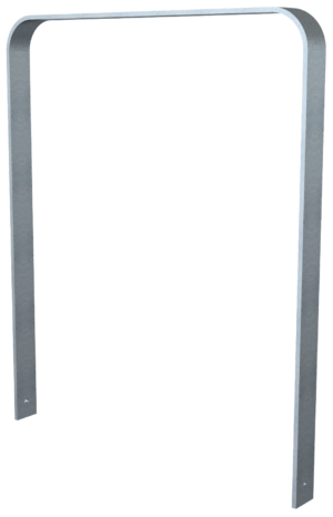 Anlehnbügel aus Flachstahl 80 x 12 mm in gebogener Ausführung - Art.Nr. 4052_100 – Bild 3