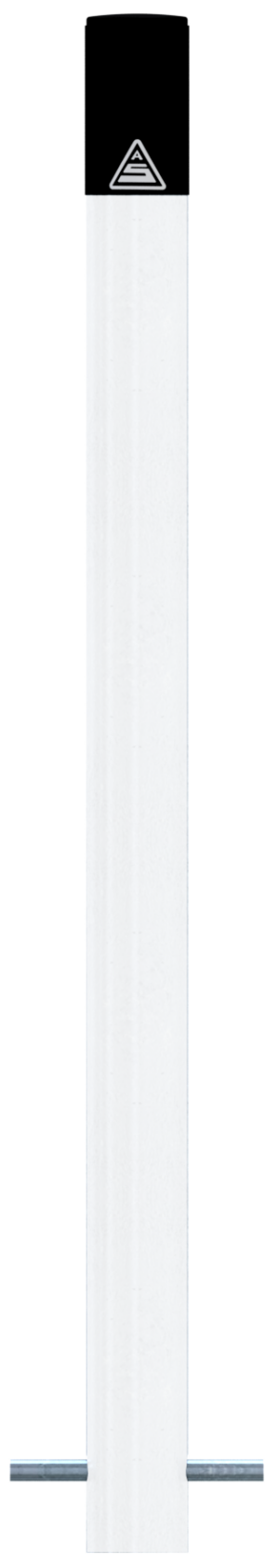 Feuerwehrleitpfosten Stahlrohr Ø 60 x 2,5 mm ortsfest zum Einbetonieren - Art.Nr. 4061B – Bild 2
