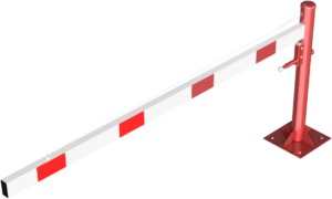 Drehschranke mit Seilzugverstärkung - Art.Nr. 4113_25VBP – Bild 2