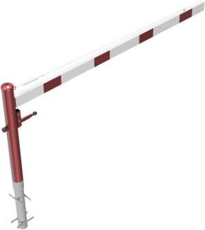 Drehschranke mit Seilzugverstärkung - Art.Nr. 4113_25VB