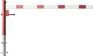 Drehschranke mit Seilzugverstärkung - Art.Nr. 4113_25ZB – Bild 2
