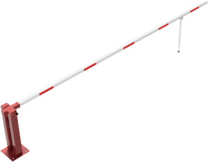 Handschranke mit Gasdruckfeder und Pendelstütze - Art.Nr. 415_51VPB