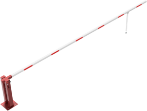 Handschranke mit Gasdruckfeder und Pendelstütze - Art.Nr. 415_61FZPB