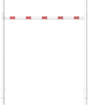 Höhenbegrenzer mit 2 Standpfosten - Art.Nr. 417_302B