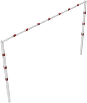 Höhenbegrenzer feststehend feststehend, 70 x 70 mm, zum Einbetonieren Gesamtbreite: 4000 mm Durchfahrtshöhe: ca. 2000 mm - Art.Nr. 417_40B