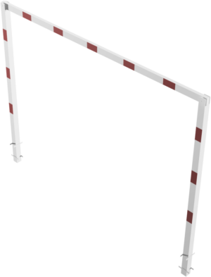 Höhenbegrenzer feststehend feststehend, 100 x 100 mm, zum Einbetonieren Gesamtbreite: 4000 mm Durchfahrtshöhe: ca. 2300 mm - Art.Nr. 417_42B – Bild 3